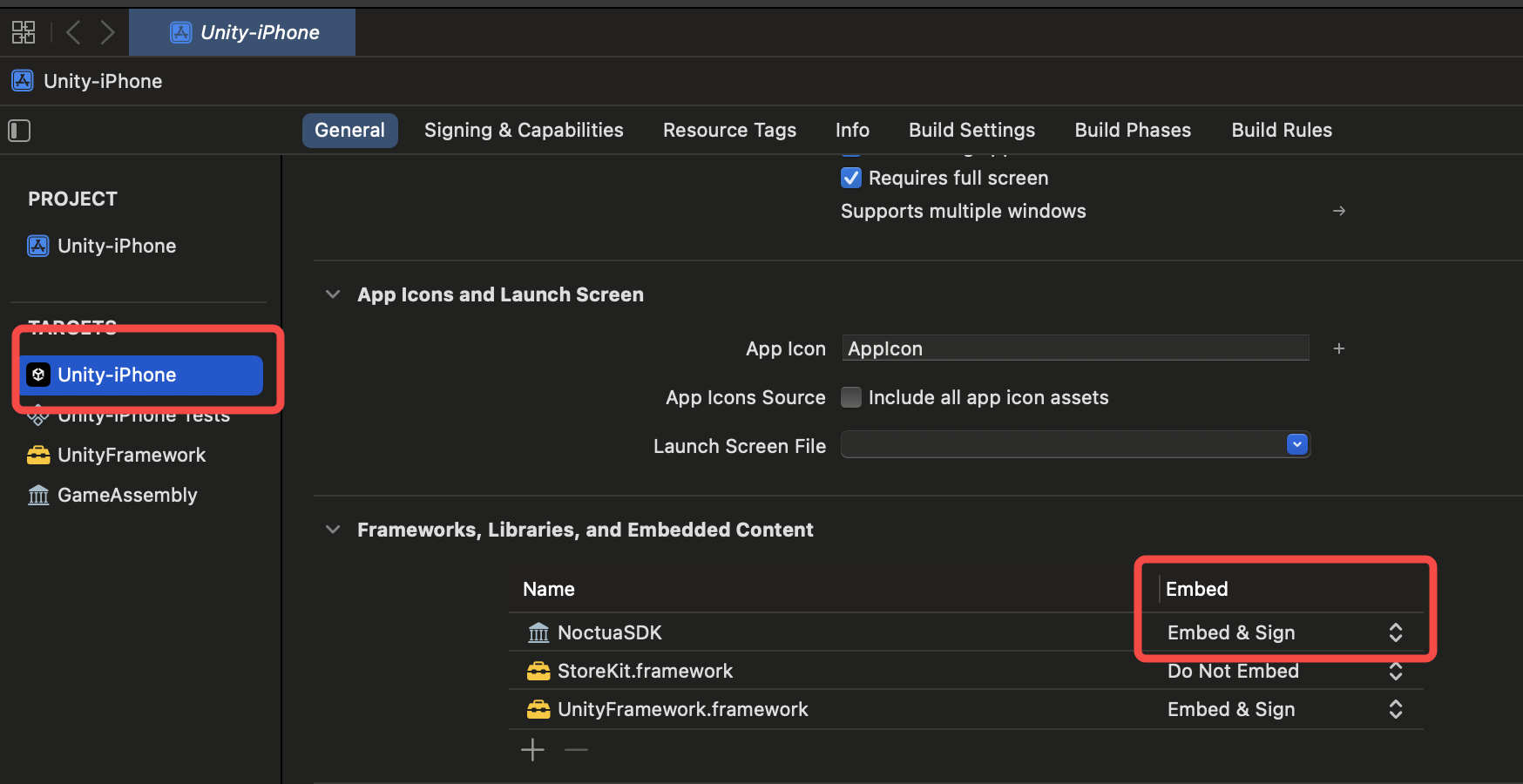 iOS Embed & Sign
